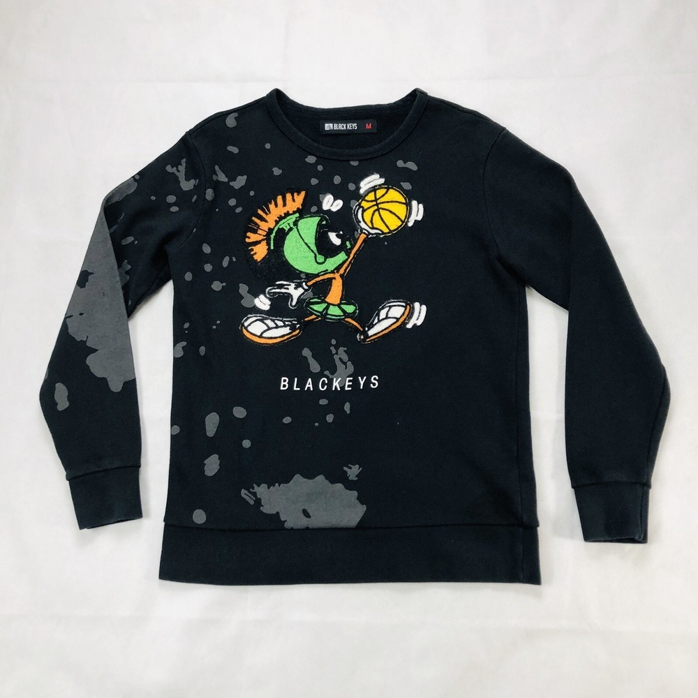 Men's Black Keys -Marvin The Martial  Crew Neck Sweater  - Size :M